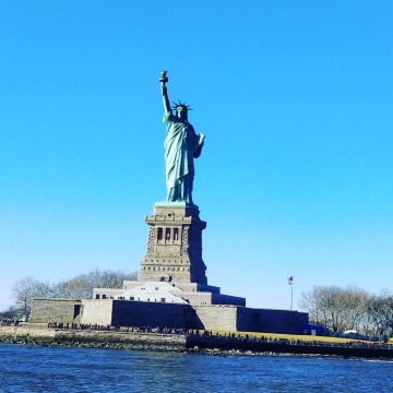 New-York-Hiver-Statue-de-la-Liberté