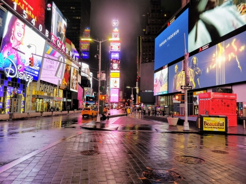 New-York-Hiver-Times-Square