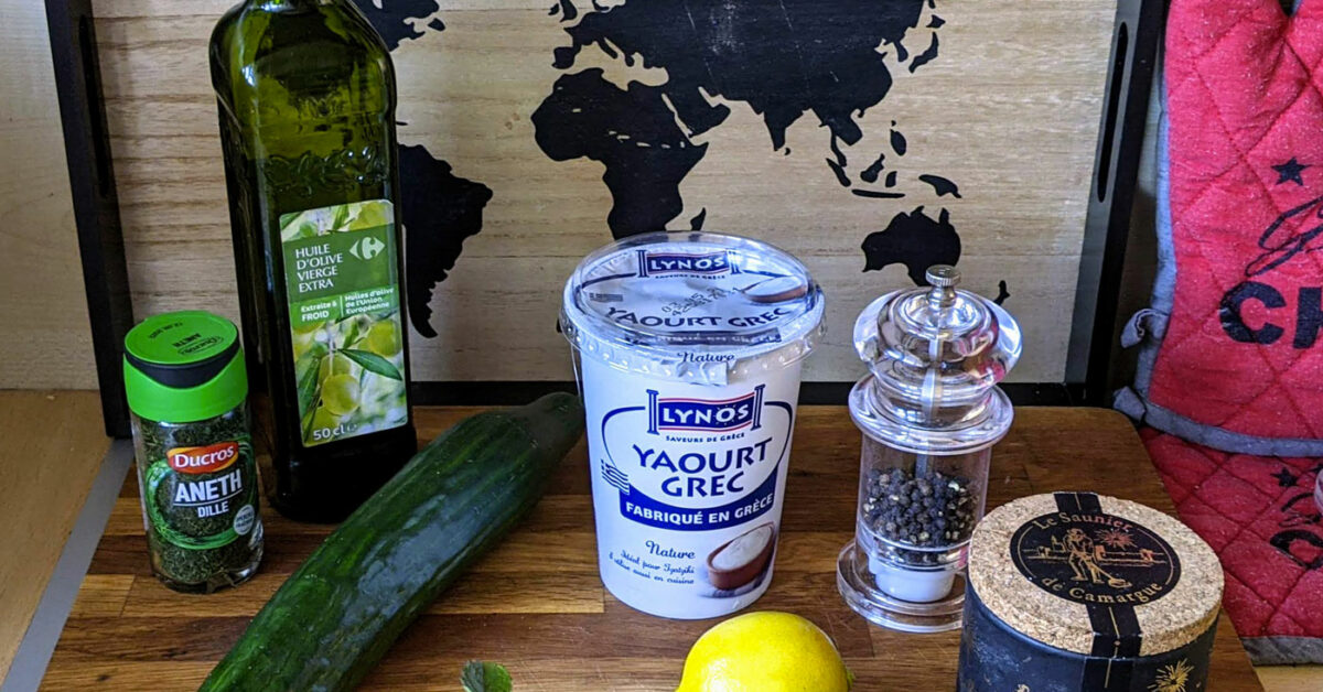 1 ingredients tzatziki