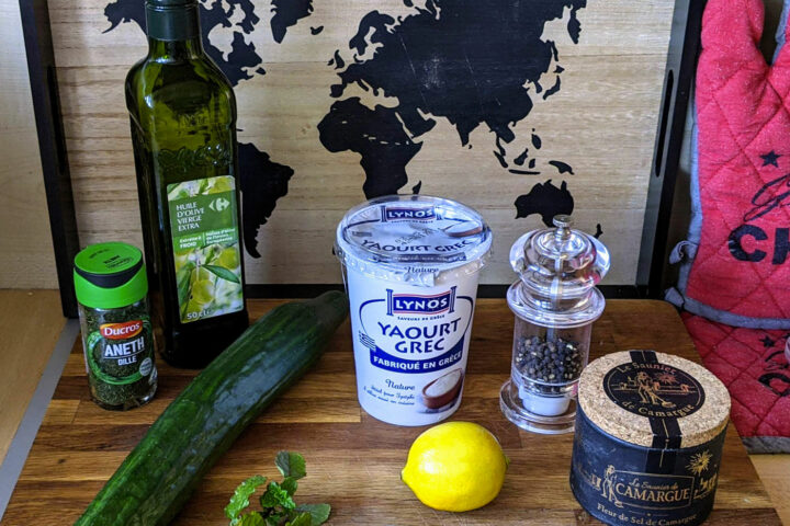 Recette Tzatziki Maison