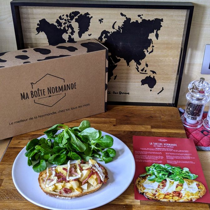 5 recette tartine normande
