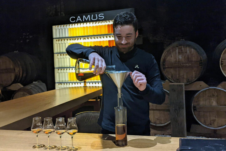 Création de son Cognac chez Camus