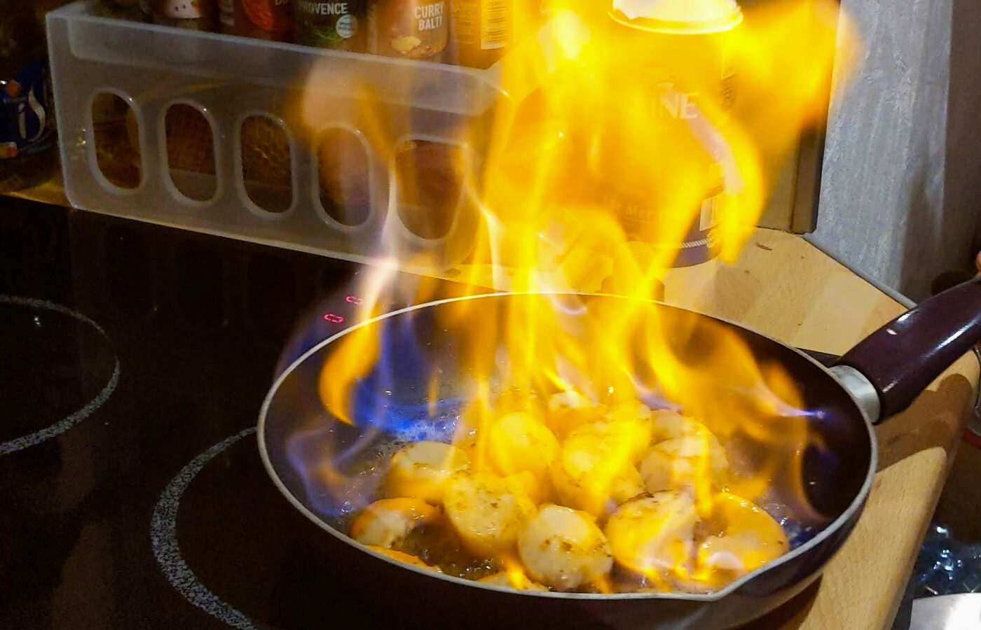 Recette des Noix de Saint Jacques flambées au Cognac