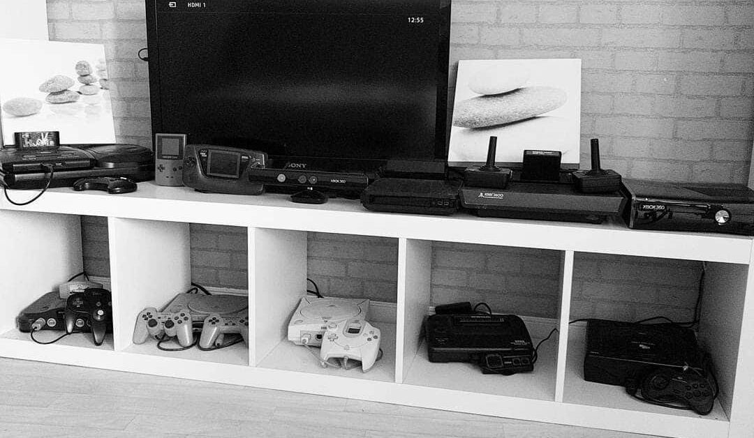 Retro gaming Sega, Nintendo, Sony, Microsoft
