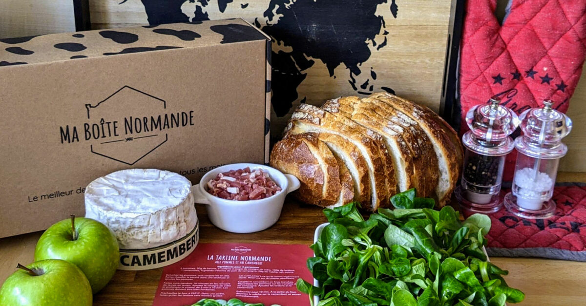 0 ingredient recette tartine normande